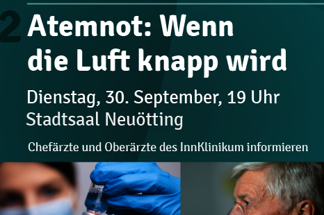 InnKlinikum vor Ort - Vortrag: Impfungen: Welche sind sinnvoll und Atemnot: Wenn die Luft knapp wird
