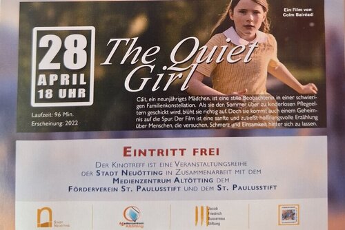 Kinotreff am Montag - "The quiet girl"