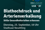 InnKlinikum vor Ort - Vortrag: Bluthochdruck und Arterienverkalkung