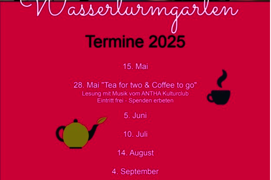 Wasserturmgarten mit Café