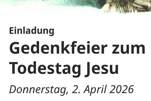 Gedenkfeier zum Todestag Jesu